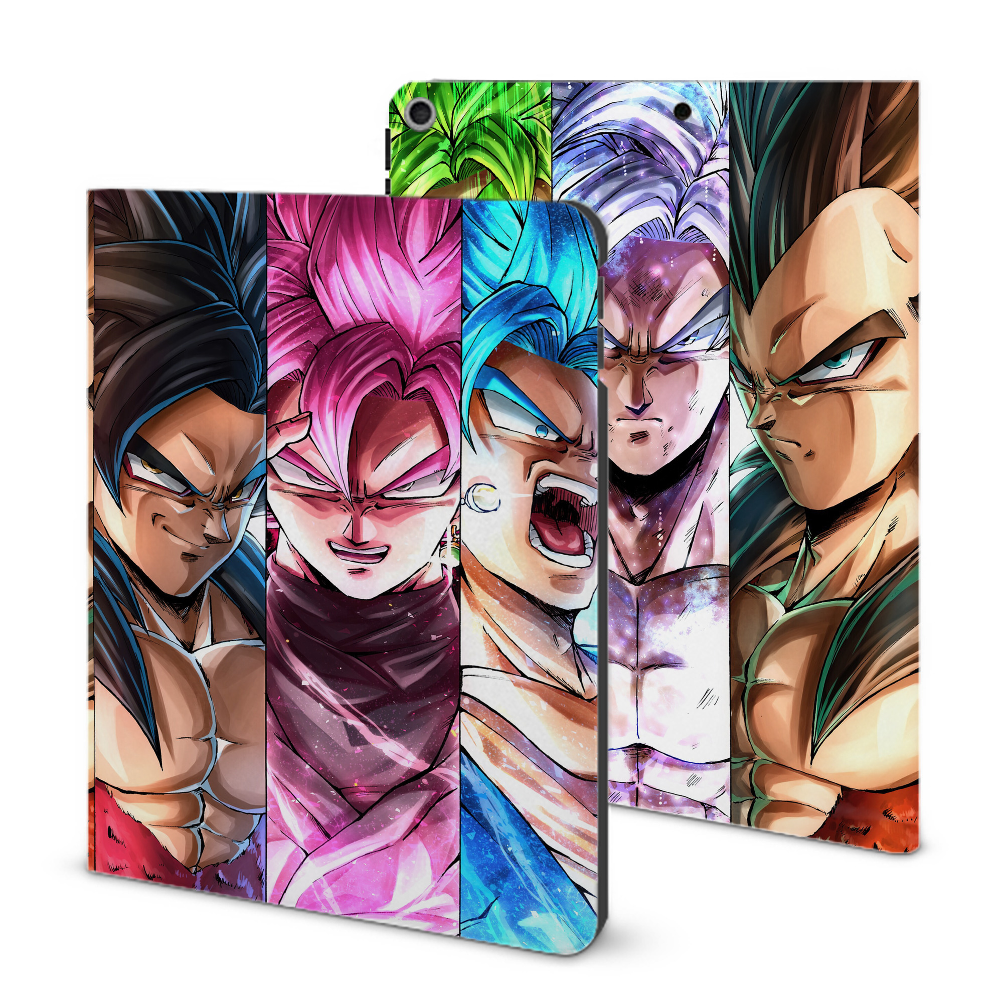 （画像用） ドラゴンボール DRAGON BALL IPad ケース ブック型 PUレザー TPU 耐衝撃 軽量 薄型 ペン収納なし 全面保護 IPad 各モデル対応